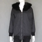 Fur Reversible Latest Design Fur Winter Bomber Parka Reversible Lady Warm Fox Fur Coat