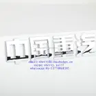Wing Emblem Custom Die Casting Gold Plated ABS Sticker With Names Car Wing Emblem