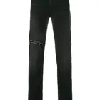 Jans Black Jeans Mens Jeans OEM Custom Man Jans Wholesale New Style Ripped Black Denim Jeans