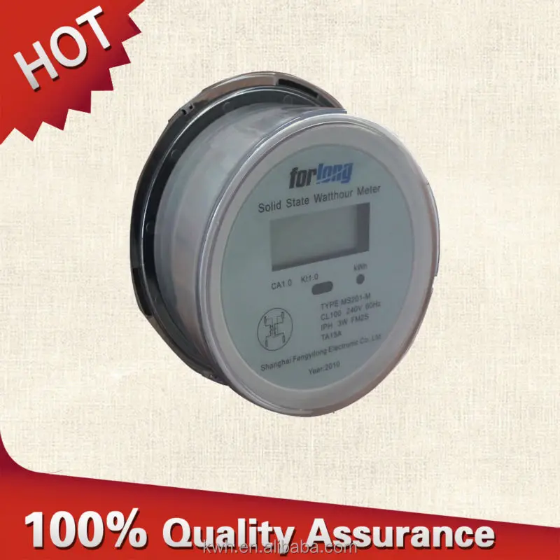 Ansi Electric Single Phase Multi Function Socket Energy Meter Ansi