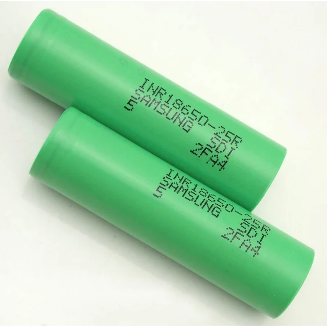 20A 3.6 V 2500mah Battery 18650 Lithium Rechargeable Battery INR18650-25R Protected 2