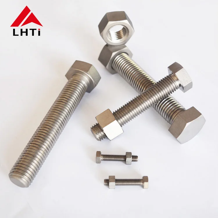 Motorcycle Gr5 Titanium Alloy Axle Chain Adjuster Bolt Kit Hex Bolt & Nut Set