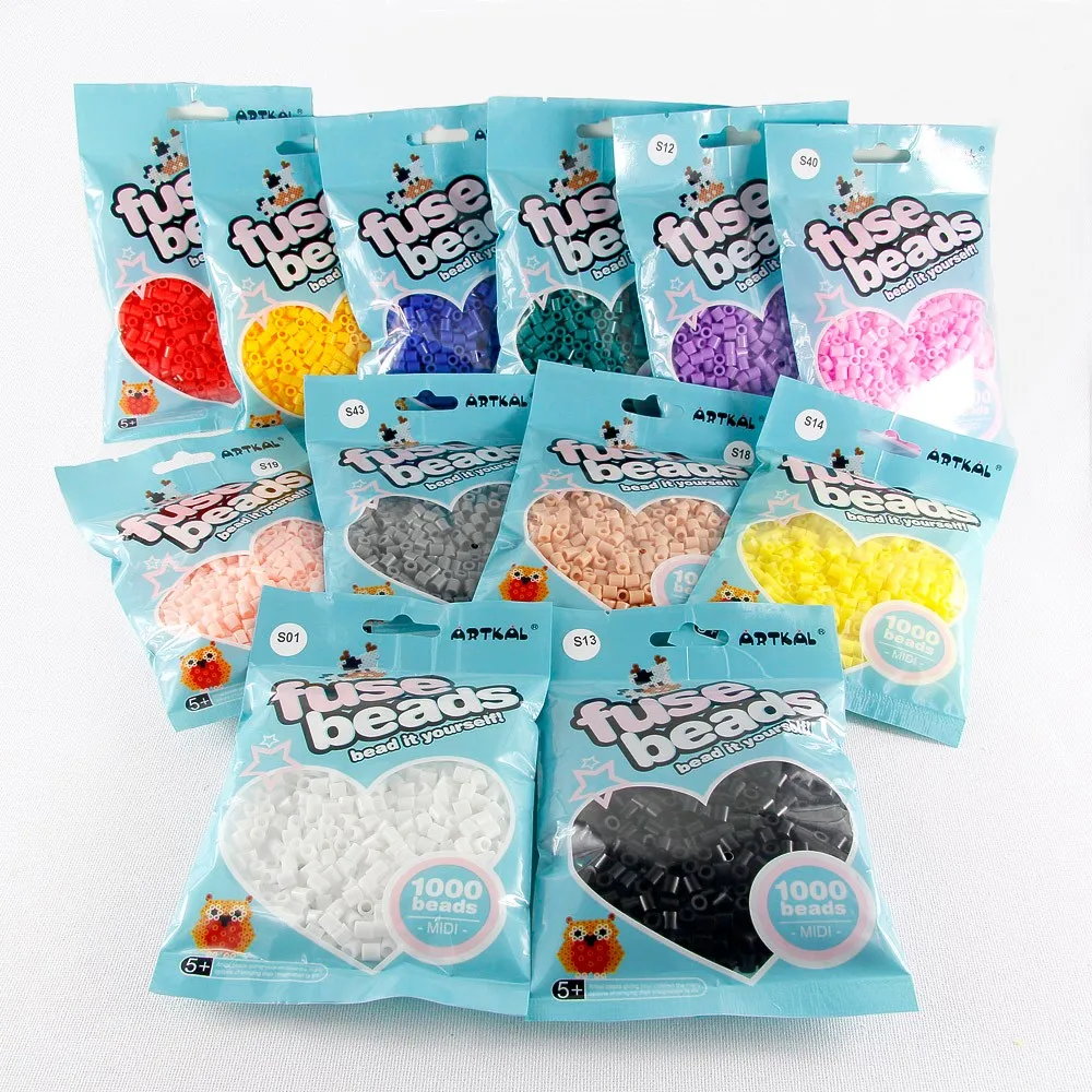 Factory Direct Supply High Quality Eco Friendly 5mm Perler Beads Custom Artkal Beads Iron Fuse Beads for Sale
