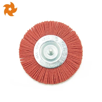 High Quality car wheel cleaning brush 4500 RPM nylon wire Brushes for car cleaning