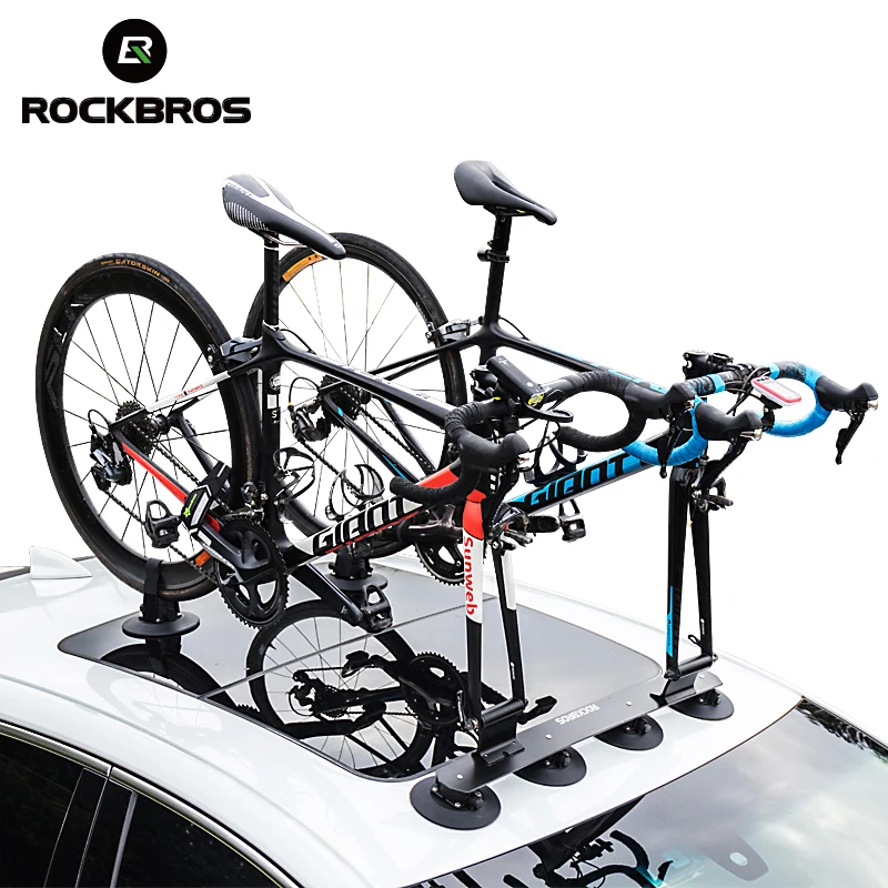 Cars Roof Bicycle Carrier Bicycles Rack Suctions Roof-Top Bike Cars Rack Carrier 