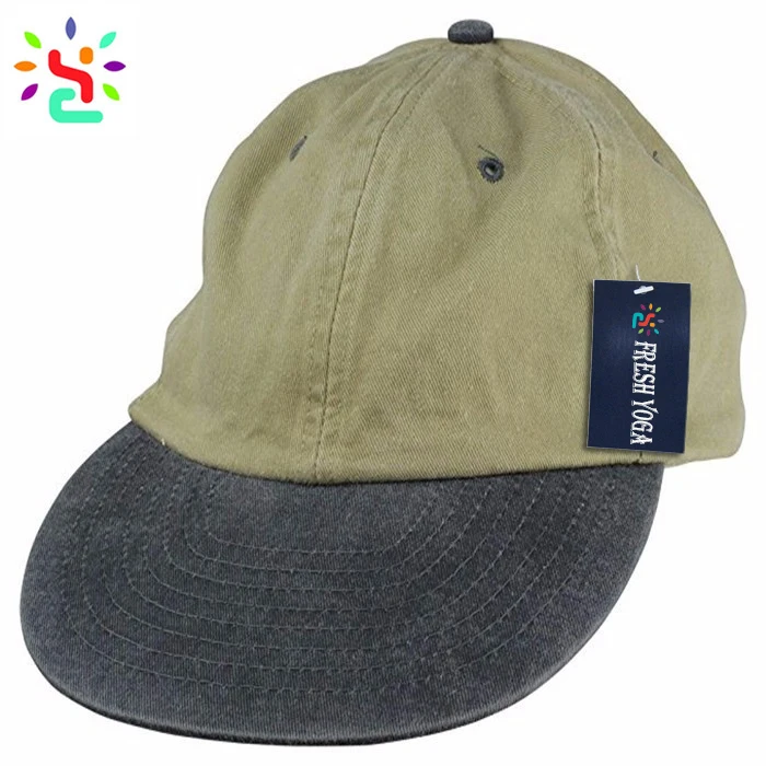 unstructured flat bill hat