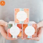 Acrylic 2x2x2 Inch Food Grade Mini Clear Acrylic Candy Cube Box With Lid For Christmas