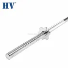 Equipment Fitness Barbell Bar Gym 25mm 28mm Gym Equipment Fitness Bending Chrome Silver Curved Barbell Bar 5ft