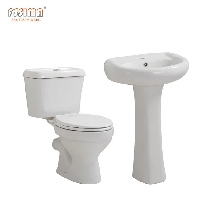 Hot Sale Africa Cheap Ceramic Wc Set 
