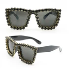 Fancy Trend Sunglasses 2019 Women 2019 Wholesale Design Diamond Fancy Crystal Trend Sunglasses Women Eyewear