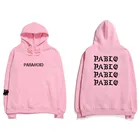 Sweatshirt Hoodie Fashion Streetwear Solid Color Hip Hop Man Pullover Sweatshirt Custom Printed Hoodie