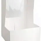 Paperboard White Kraft Paperboard Auto-Popup Window Pie/Cake Bakery Box
