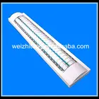 Light Fittings Fluorescent T8 Double Tube SAA CE ROHS 2x36w Fluorescent Light Fittings With Grid Cover