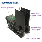parking card ticket kiosk rs232 automatic rfid card dispenser