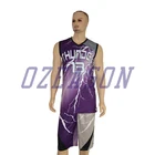 Uniform Xs S M L Xl Xxl Xxxl Other Custom Reversible Basketball Uniform Black