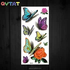 Butterfly Tattoo Tattoo Tattoo Good Quality Colourful Waterproof 3D Butterfly Stickers 3D Butterfly Tattoo