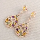Antique Earrings Earringstrendy Jewellery Earrings Antique Jewellery Water Drop Kundan Indian Polki And Jhumka Earrings