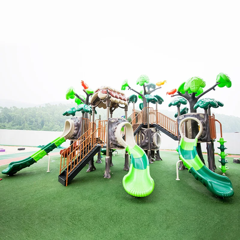 children's slide and climbing frame