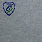 China Products 93% Polyester 7% Cotton Double Knit Interlock Fabric For Workwear Clothing
