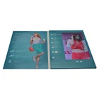2.4''/2.8''/4.3'/5"/7'/10'' TFT LCD Video In Print/lcd Video Booklet/video Brochure For Advertising