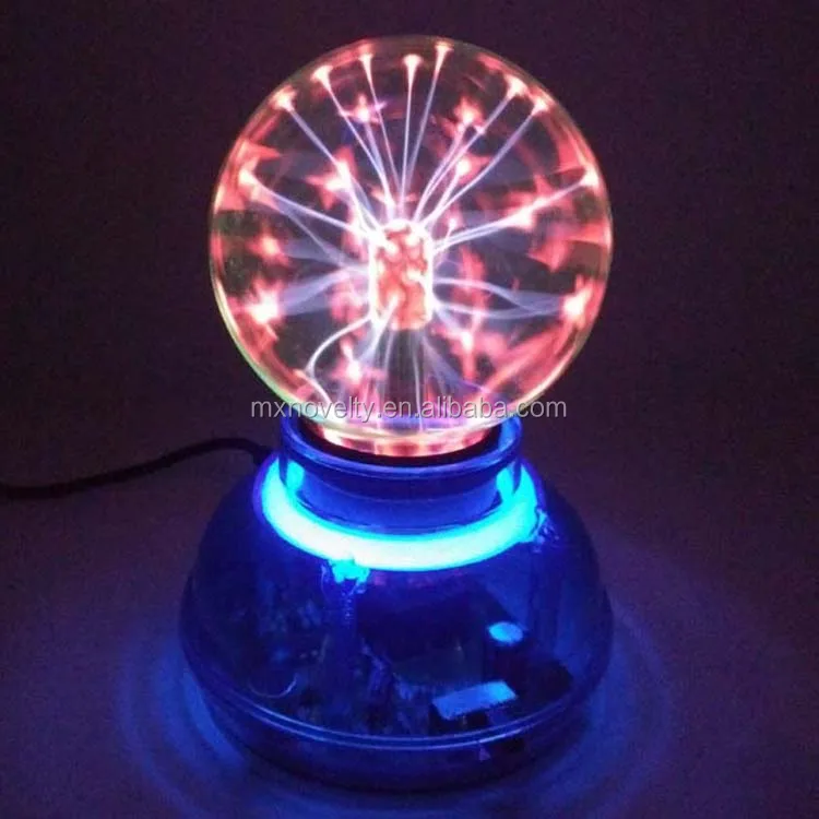 Magic Lightning USB Plasma Ball Light Desktop Sphere Lamp Disco Party Gift 