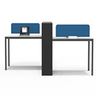 Desk With Chair Office Desk Workstation With Melamine Office Desk With Office Chair