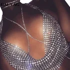 Sexy Diamond Women Sexy Party Dress Stylish V-neck Bling Gold Sequin Halter Club Dress