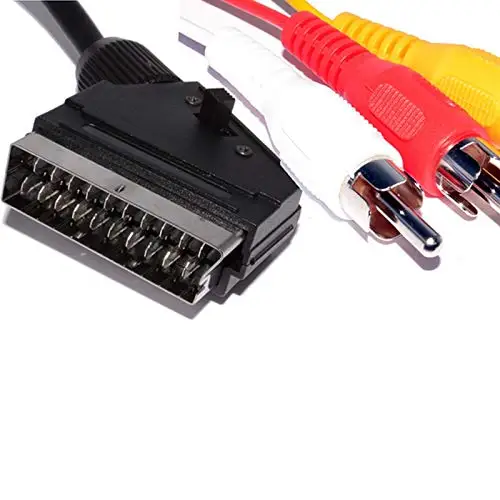 21 pin to 3RCA cable