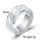 Ring Mens Ring Customize 316L Stainless Steel Material Gold Plated Vintage Matte Men's Ring