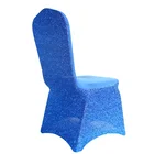 Spandex Chair Cover Glitter Spandex Chair Cover Aqua Blue Romantic Cheap Wholesale Factory Direct Chair Cover
