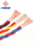Twist Pair Wire China Manufacturer PVC Insulated RVS 2x0.5mm 2x0.75mm Electric Wire Twisted Pair Wire