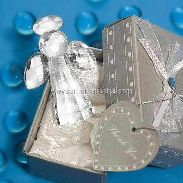 crystal angel baby shower baptism gift present