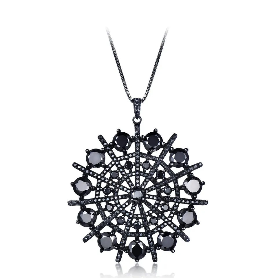 Circle Pendant Unisex Necklace 