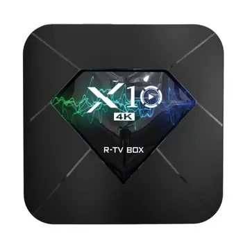 High Quality 4k Internet S905w Quad Core Android 7.1 x10 2gb+16gb Tv Box for Download User Manual