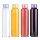Glass Bottles Drinking Water Bottle Colorful Glass Water Bottles For Beverage Drinking Juice 16 Oz BPA Free