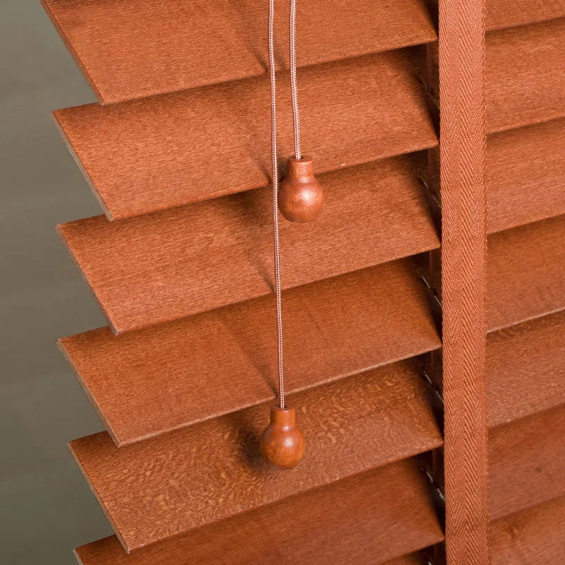blackout blinds wooden