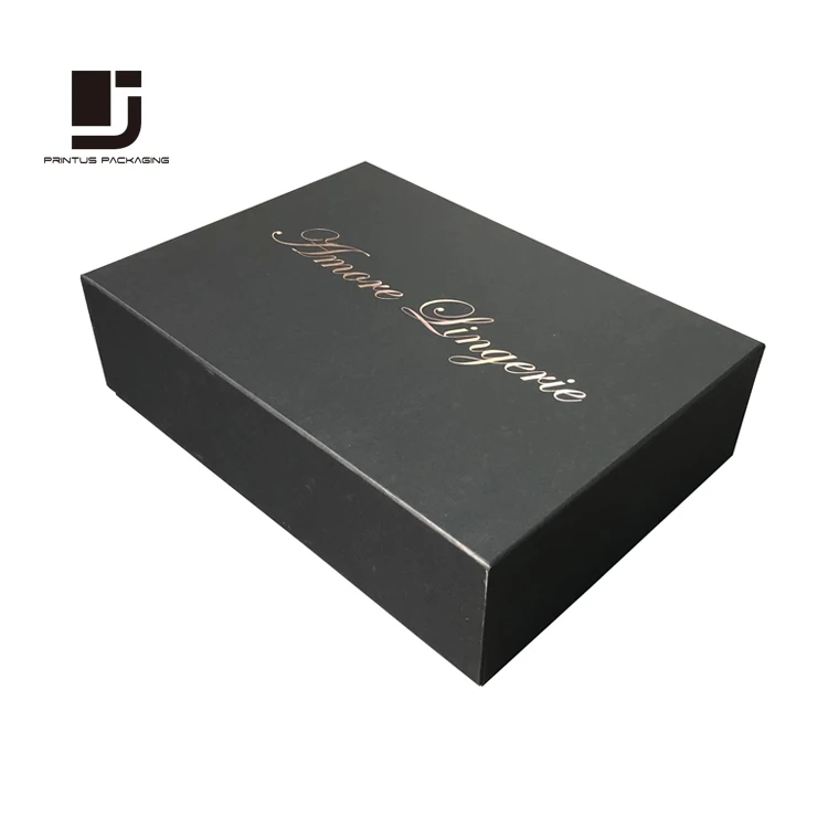 Wholesale Custom Paper Printed Luxury Clothes Lingerie Box Packaging