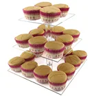 Cake Wedding 2 3 4 5 6 7 Tier Acrylic Bling Cake Stand Cinderella Carriage Wedding Cake Stand