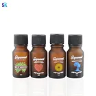 Amber Bottle Glass Dropper Bottle 2020 Screen Printing Essential Oil 10ml Amber Glass Bottle With Euro Dropper