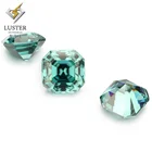 Gemstones Green Colored All Sizes Available Mineral Moissanites Gemstones Asscher Cut Square From Best Moissanite Dealers