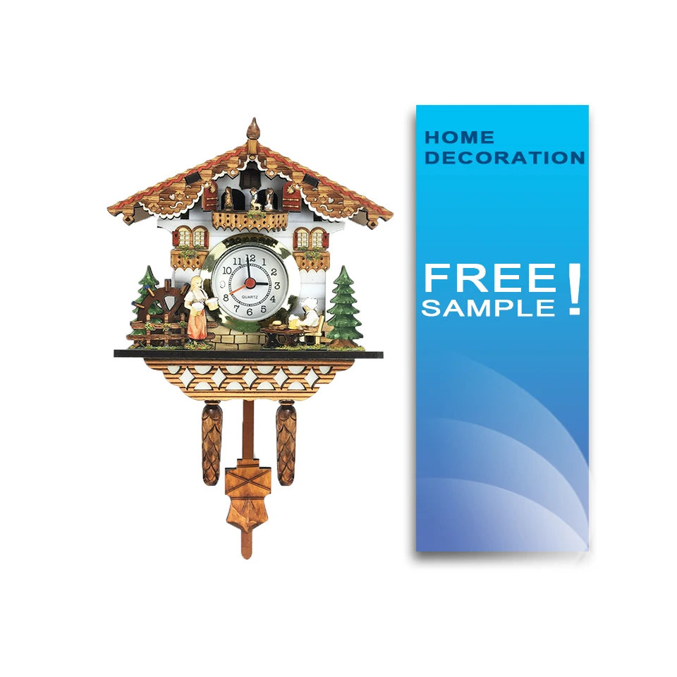 CC-360 Made in Germany Chalet New Chalet Style Cuckoo Clock Pendulum 