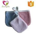 Makeup Remover Makeup Removal Glove Factory Wholesale Bamboo Velour Facial Makeup Remover Mitten Of Reusable