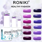 Uv Gel RONIKI Free Sample Private Label Wholesale Customizable Color Soak Off Uv Gel Nail Polish