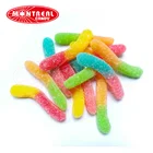 Candy Sour Gummy G0005 Sugar Coating Halal Bulk Sour Gummy Worms