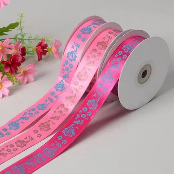 3''inch woven silk ribbon satin label tape