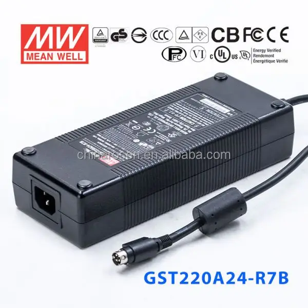 24V 9 2 1 5 220W MEAN WELL GS220A24 R7B AC To DC Switching Table