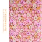 Wedding Low MOQ Beautiful Wedding Decorative Backdrop Panels Artificial Flower Wall Panel