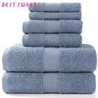 Towel 100 Cotton Towels Manufacturer Cheap Wholesale 100% Cotton 6 Pieces Towel Sets Hotel