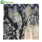 Rpet Fabric Snake Design Printed Knit Jersey RPET Recycled Polyester Fabric