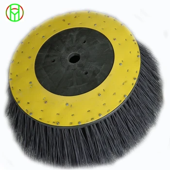 Hot Sale PP&Wire Gutter Broom Road Brush Sidebroom For Dulevo 5000 Sweeper